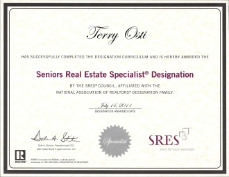 Seniors Real Estate Specialist 