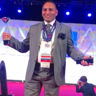 Diamond award and lifetime achievement award in Las Vegas 2018 