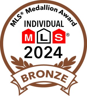 Winnipeg Regional Real Estate Board MLS Individual Bronze Medallion 2022-2024