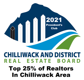 Top 25% of Realtors In Chilliwack for 2021