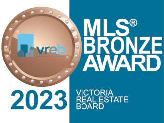 MLS Bronze Award - 2023
Top 30% of Realtors in Victoria