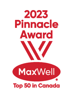 Pinnacle Award Top 50 Agents Maxwell Canada