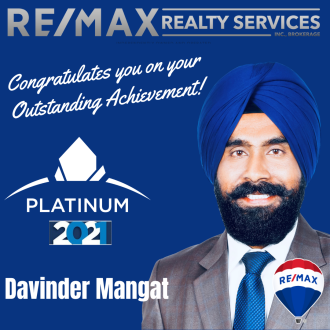 Re/Max Platinum Club Award 2021
