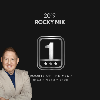 Rookie Of The Year 2019-Top New Agent Nationally
GREATER PROPERTY GROUP