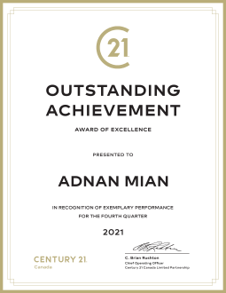 Outstanding Achievement Award