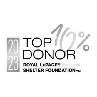 Royal LePage Shelter Foundation Top Donor Award 2023