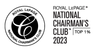 Royal Lepage - National Chairman's Club - Top 1% Nationally - 2023