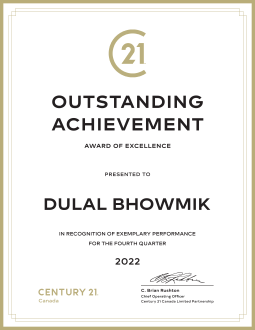 2022 Fourth Quarter Outstanding Achievement Award