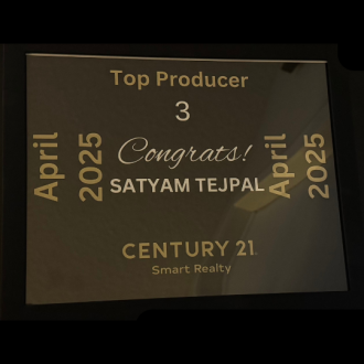 Top Producer- 3 April 2025- Century 21 Brokerage