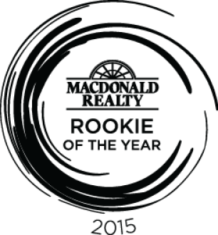 Macondald Realty Rookie of the Year Award for 2015